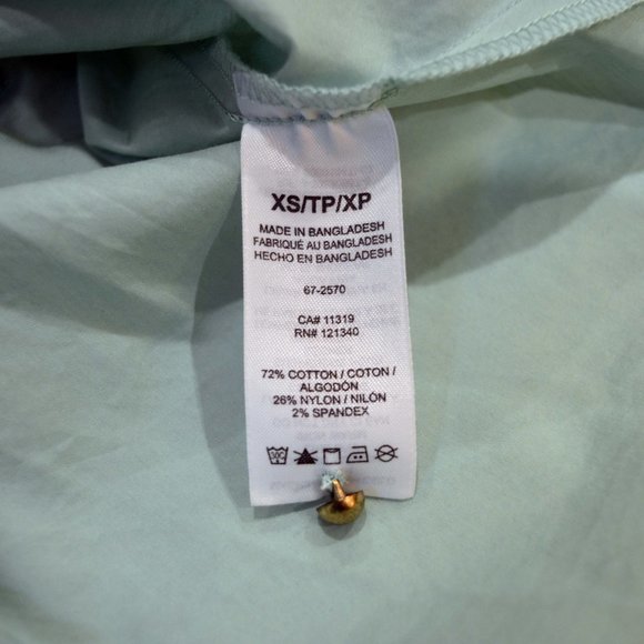 3/$15 🌺Dynamite Teal Button Down Blouse - Picture 9 of 9